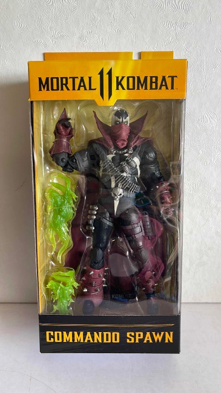 Photo 1 of NIB MORTAL KOMBAT “COMMANDO SPAWN” MCFARLANE TOYS FIGURE - RETAIL PRICE $22.99