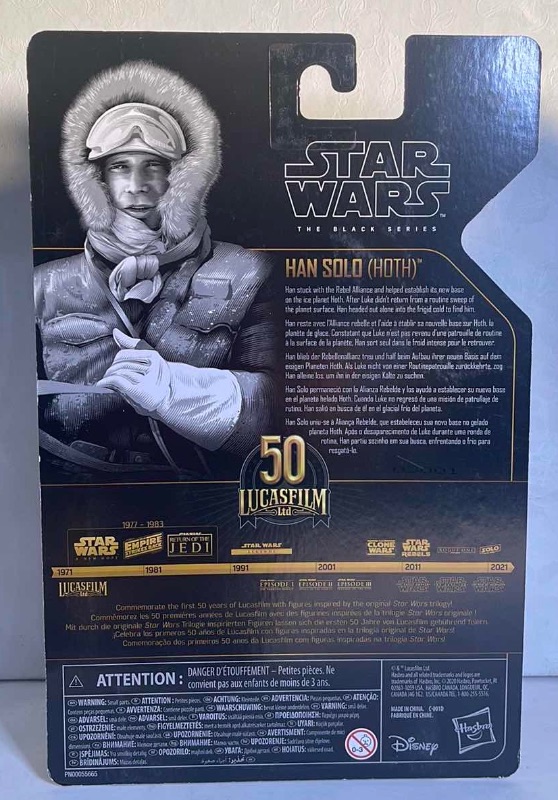 Photo 2 of NIB STAR WARS THE BLACK SERIES ARCHIVE HAN SOLO - RETAIL PRICE $19.99