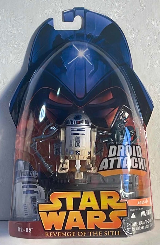 Photo 1 of NIB STAR WARS REVENGE OF THE SITH “R2-D2” ACTION FIGURE - RETAIL PRICE $12.00
