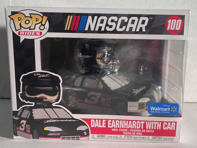 Photo 1 of NIB FUNKO POP RIDES JUMBO NASCAR “DALE EARNHARDT WITH CAR” WALMART EXCLUSIVE - RETAIL PRICE $55.00
