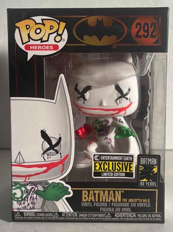 Photo 1 of NIB LIMITED EDITION FUNKO POP HEROS SERIES BATMAN “BATMAN THE JOKER IS WILD” - RETAIL PRICE $65.00