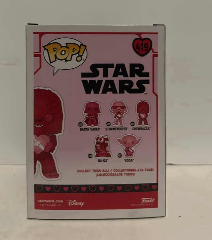 Photo 3 of NIB FUNKO POP STAR WARS “CHEWBACCA” BOBBLEHEAD FIGURE -RETAIL PRICE $30