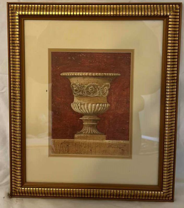 Photo 1 of FRAMED URN PRINT 