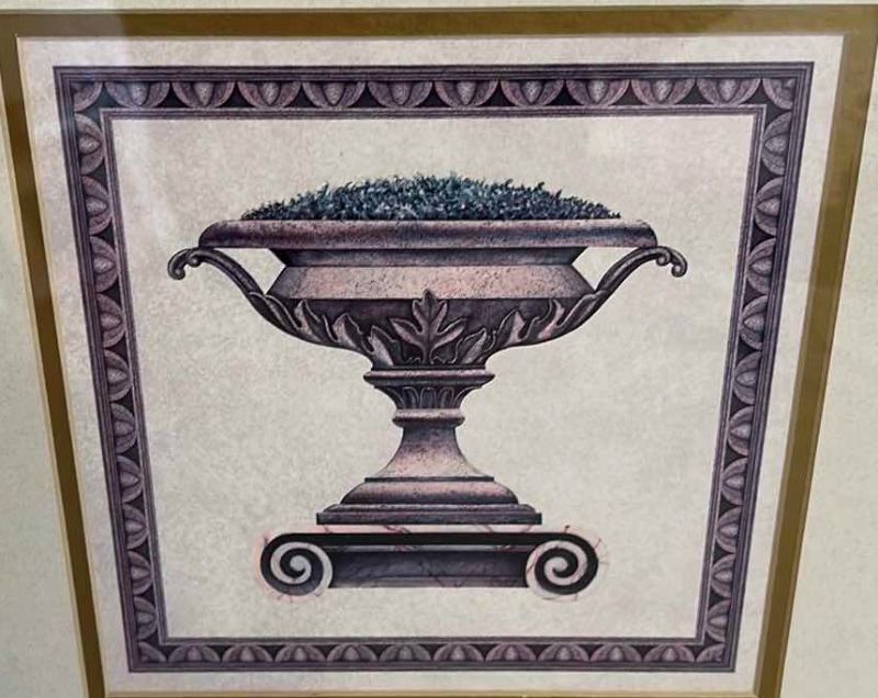 Photo 2 of FRAMED URN PRINT