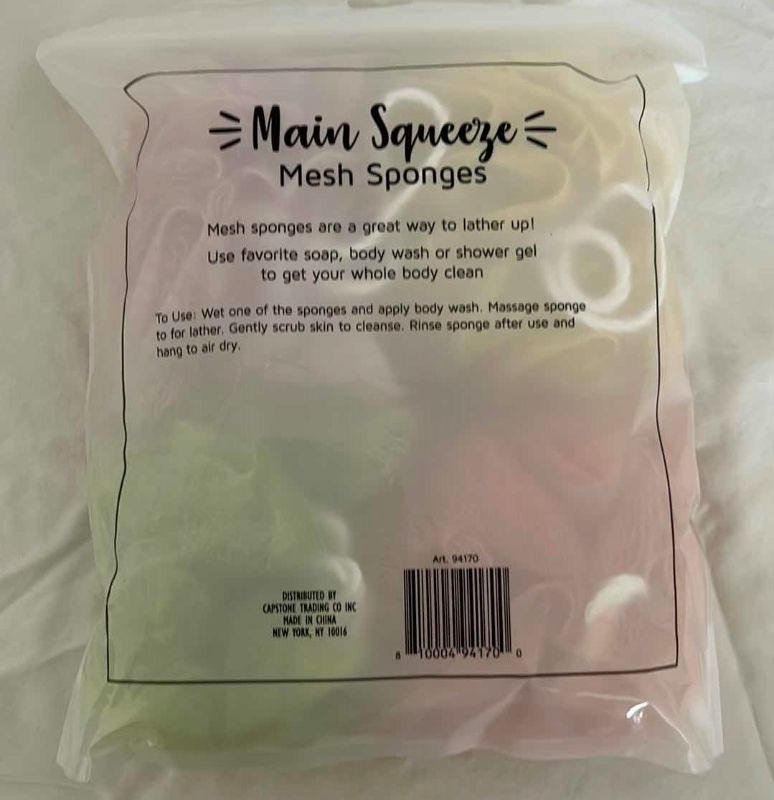 Photo 1 of 4 BODY MESH SPONGES