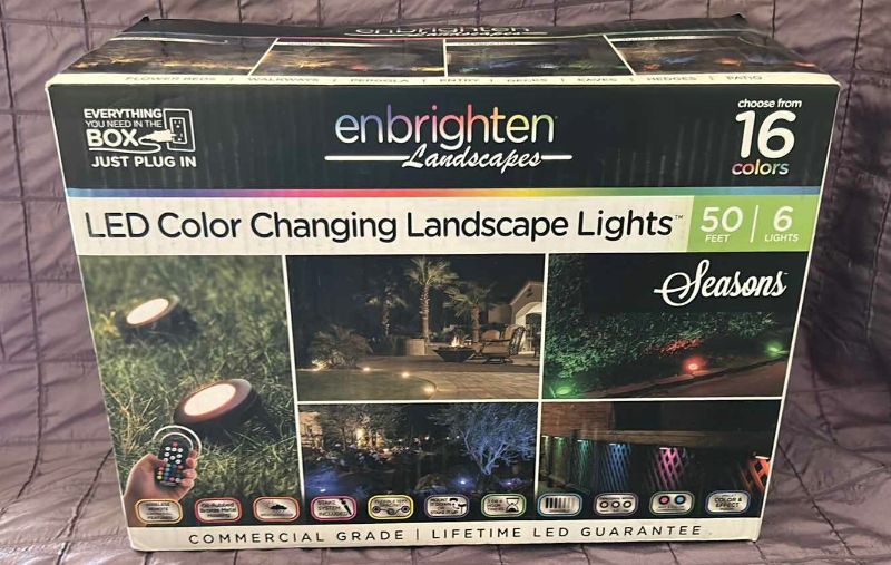 Photo 1 of LED COLOR CHANGING LANDSCAPE LIGHTS