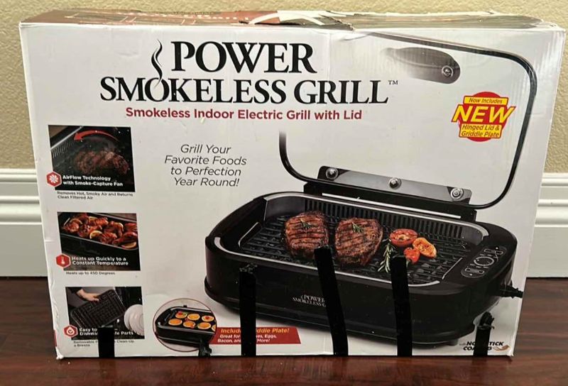 Photo 1 of POWER SMOKELESS ELECTRIC GRILL