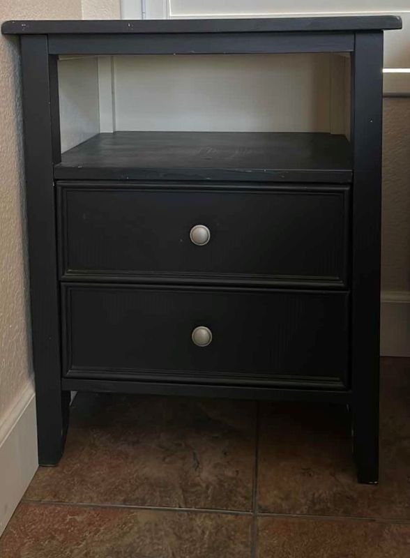 Photo 1 of DARK GREY SIDE TABLE