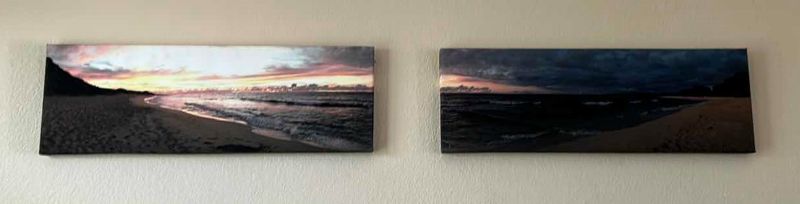 Photo 1 of SUNSET BEACH WALL DECOR SET