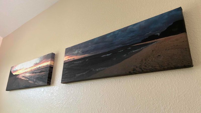 Photo 2 of SUNSET BEACH WALL DECOR SET