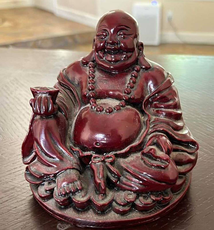 Photo 1 of BUDDHA WOOD STATUE