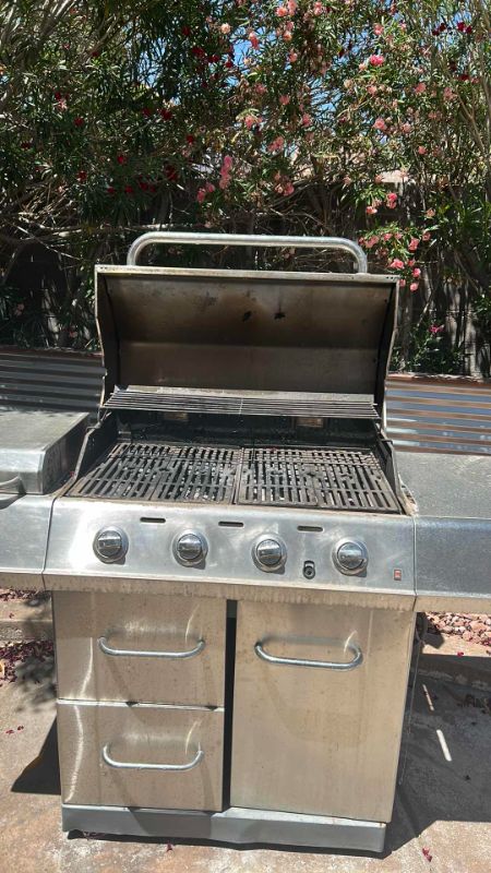 Photo 3 of CHARBROIL RED PROPANE BBQ GRILL