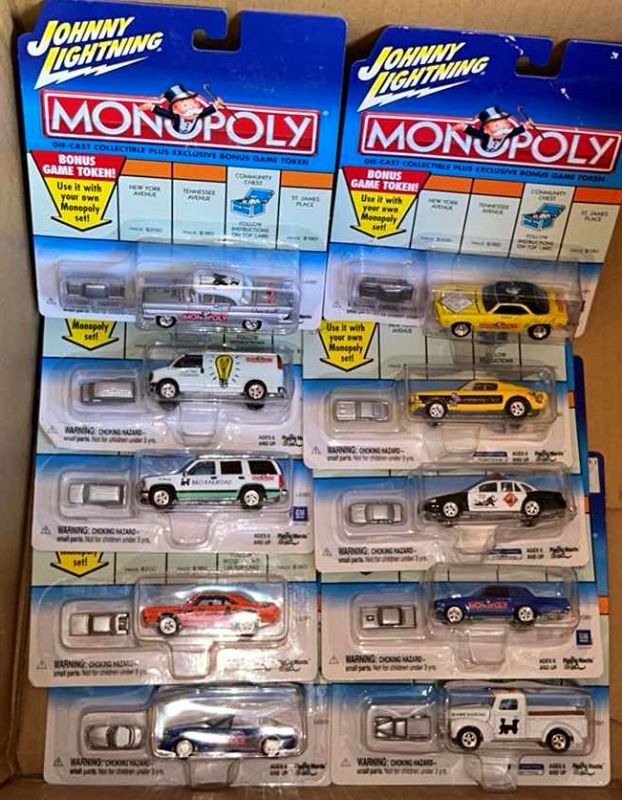 Photo 1 of COLLECTIBLE MONOPOLY TOY CARS