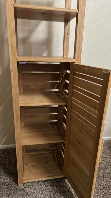 Photo 2 of WOOD BATHROOM STORAGE