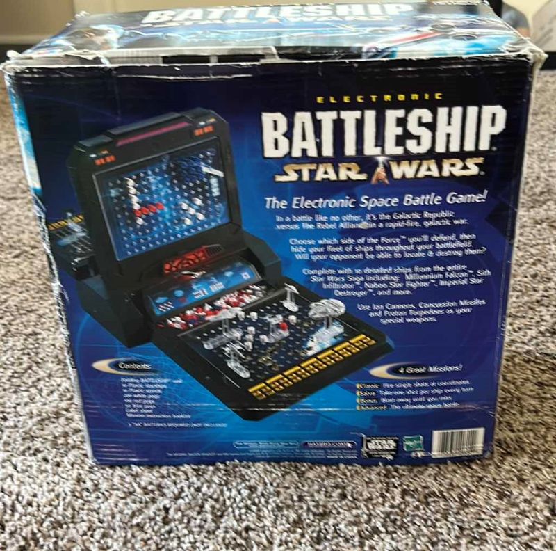 Photo 2 of STAR-WARS BATTLESHIP GAME