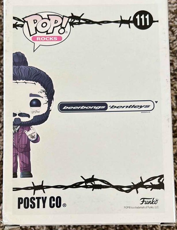 Photo 2 of Funko Pop! Rocks: Post Malone - Post Malone, Multicolor