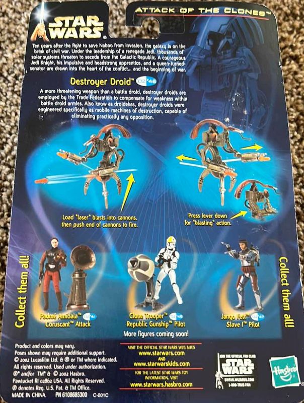 Photo 2 of VINTAGE STAR WARS COLLECTIBLE FIGURINE 
