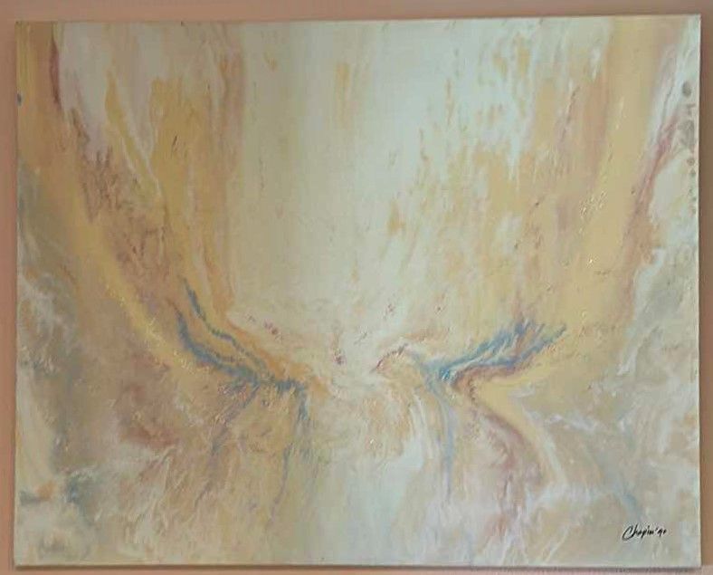 Photo 1 of LARGE OIL ON CANVAS SIGNED BY ARTIST - 60" x 48"