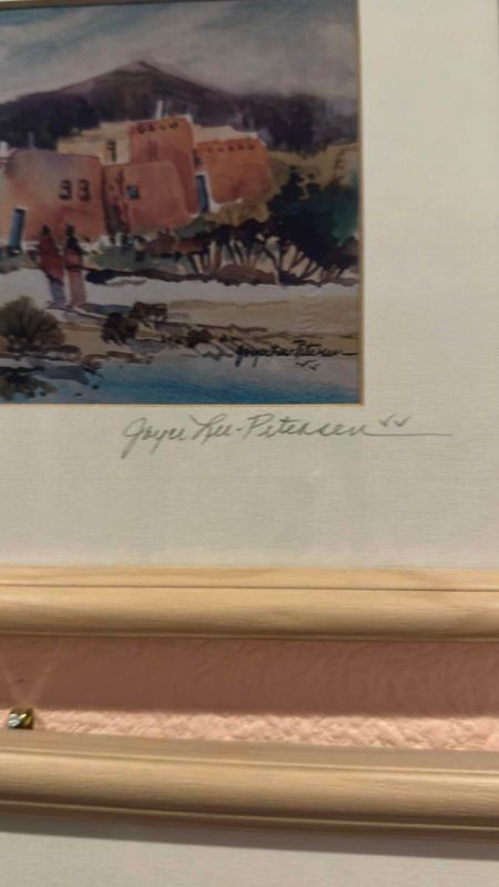 Photo 2 of TWO SOUTHWESTERN PAINTINGS SIGNED BY ARTIST - 11 x 9