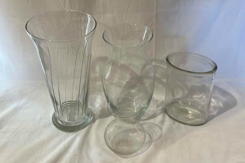 Photo 1 of GLASS VASES