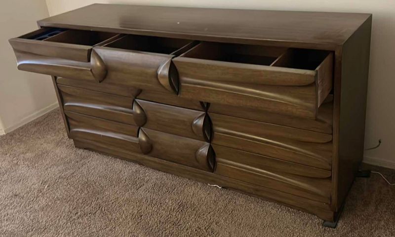 Photo 2 of MAHOGANY WOOD DRESSER