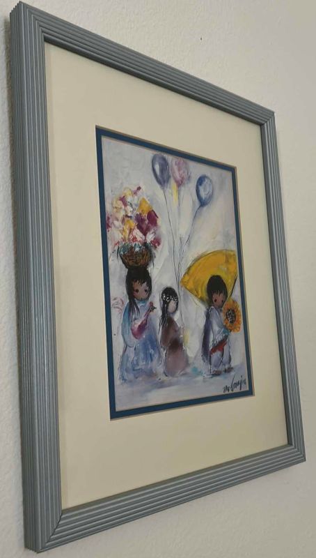 Photo 3 of FRAMED PAINTING SIGNED BY ARTIST