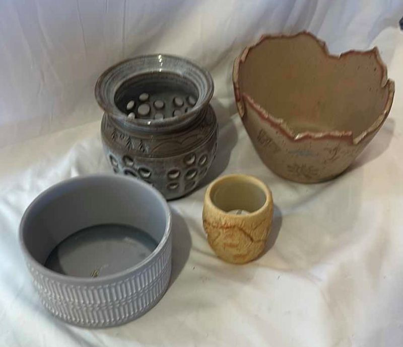 Photo 1 of CLAY POTTERY 