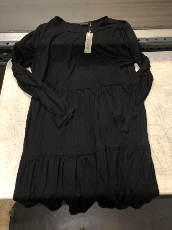 Photo 1 of Black Long Sleeve Dress XL 