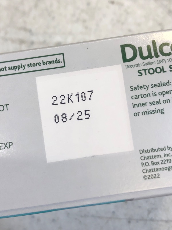 Photo 3 of Dulcolax Stool Softener Laxative Liquid Gel Capsules (50ct) Gentle Relief, Docusate Sodium 100mg 50 Count (Pack of 1) (EXP 08/25)