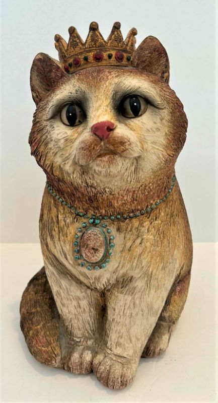 Photo 1 of CERAMIC CAT STATUE H12”