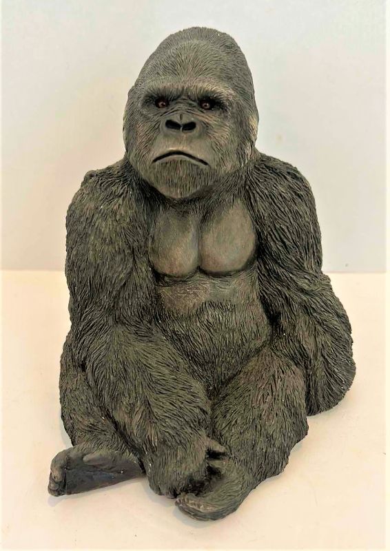 Photo 1 of LIMITED EDITION NUMBERED ENDANGERED SPECIES "LOWLAND GORILLA" BY SANDRA BRUE 2403/5000 H7”