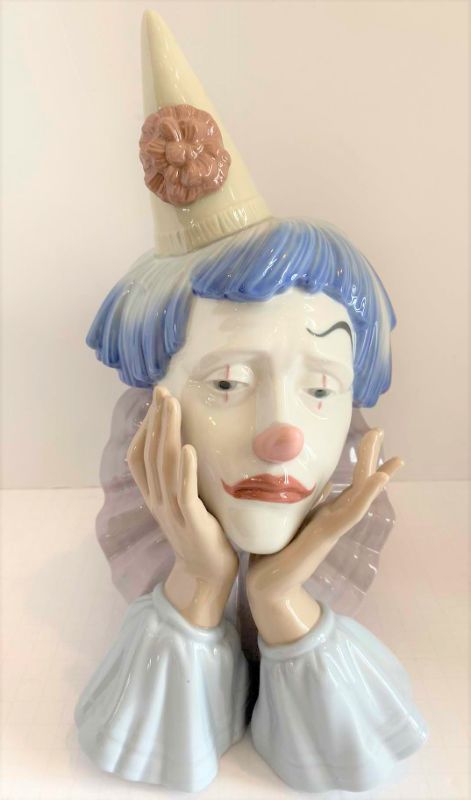 Photo 1 of VINTAGE 1980’s RETIRED “SAD CLOWN” 12”