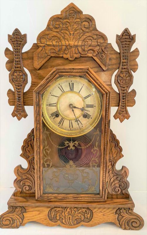 Photo 1 of WATERBURY CLOCK MADE IN U.S.A. 15” X 22”