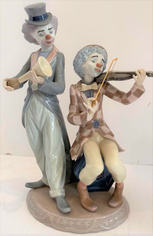 Photo 1 of VINTAGE LLADRO "CIRCUS CONCERT" FIGURINE 10”