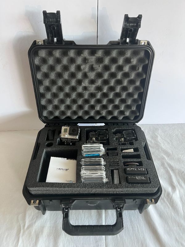 Photo 6 of GO PRO 3+ W ACCESSORIES IN BLACK CARRYING CASE