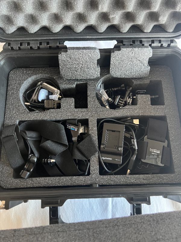 Photo 8 of GO PRO 3+ W ACCESSORIES IN BLACK CARRYING CASE