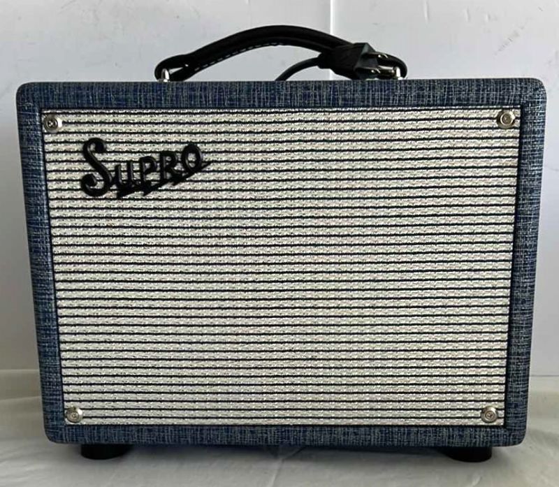 Photo 1 of SUPRA BLUE BIG STAR TUBE GUITAR COMBO AMP (16”x7 1/2” H12”)