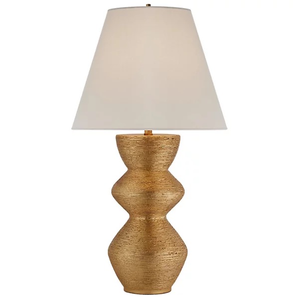 Photo 1 of NEW KELLY WEARSTLER UTOPIA TABLE LAMP W GUILDED FINISH
