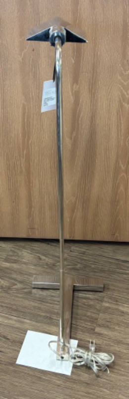 Photo 1 of NEW J. RANDALL POWERS-WILLIAM PHARMACY ADJUSTABLE FLOOR LAMP 36.25"- 41.25". SKU 1508PN