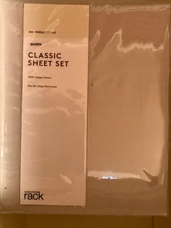 Photo 2 of NORDSTROM RACK NIB SHEET SET QUEEN AND OTHER LINENS