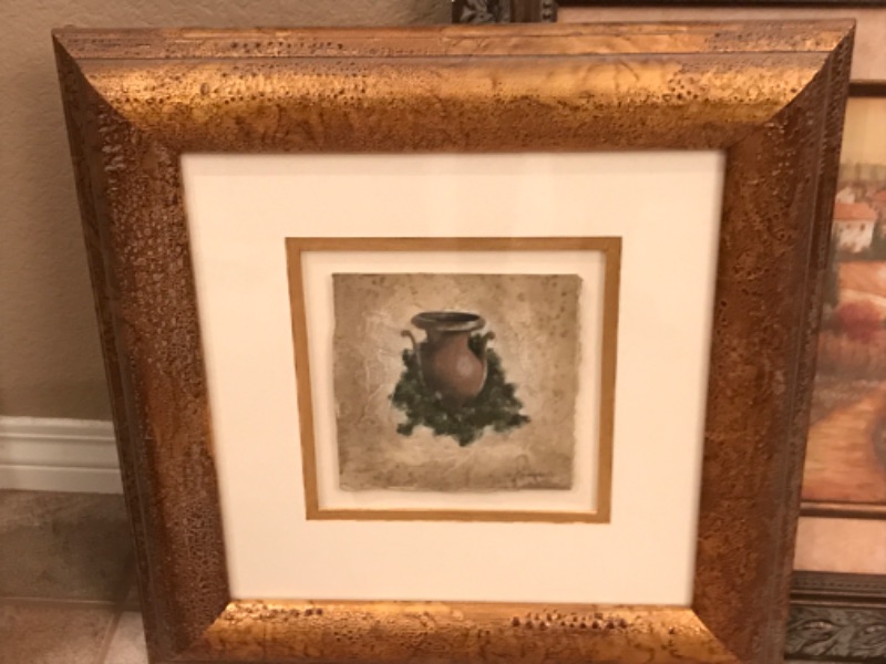 Photo 3 of ETHAN ALLEN DECORATIVE FRAMED ART COLLECTION 