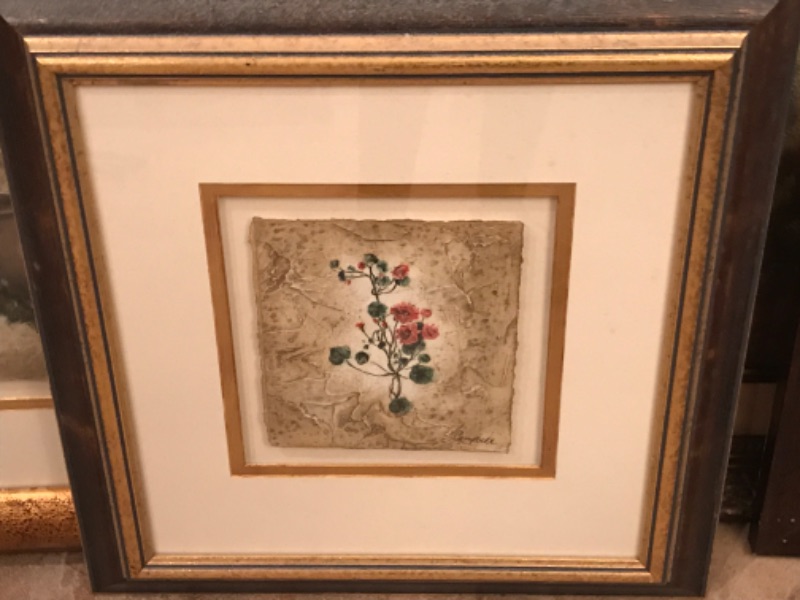 Photo 2 of ETHAN ALLEN DECORATIVE FRAMED ART COLLECTION 