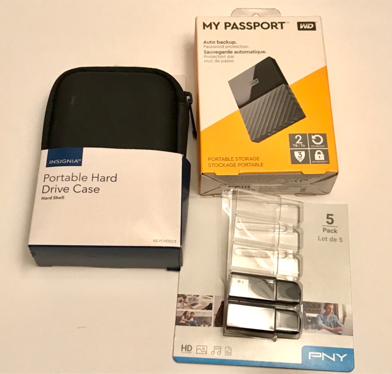 Photo 1 of MY PASSPORT NIB USB PORTABLE DISK DRIVE AND CASE NIP