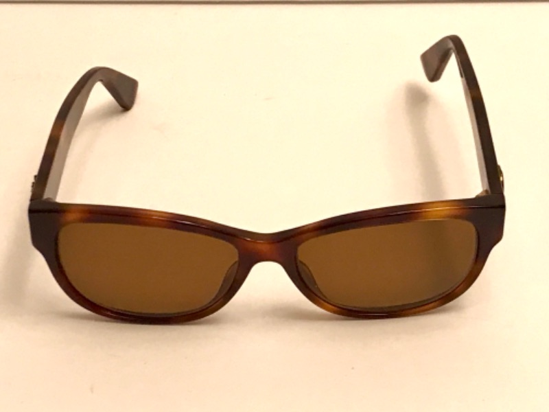 Photo 2 of RARE AUTHENTIC GUCCI GG 0098O 002 TORTOISE 53MM SUNGLASS FRAMES MADE IN ITALY/ WITH GUCCI BAG AND CASE