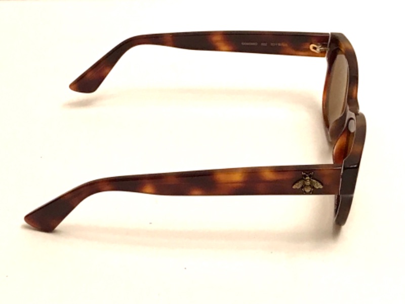 Photo 6 of RARE AUTHENTIC GUCCI GG 0098O 002 TORTOISE 53MM SUNGLASS FRAMES MADE IN ITALY/ WITH GUCCI BAG AND CASE