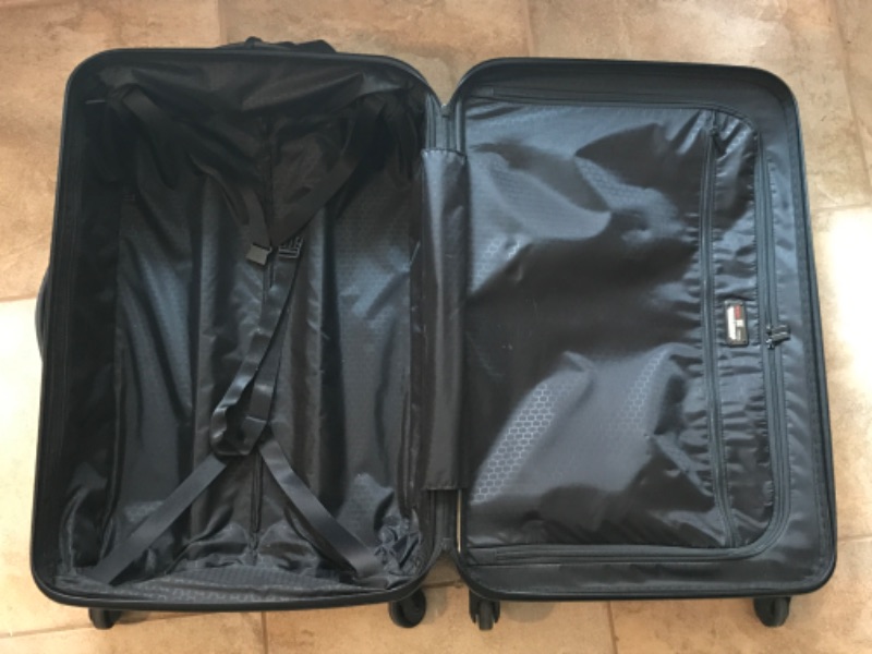 Photo 5 of TUMI HARDSIDED TEGRA-LITE EXPANDABLE 4 WHEELED PACKING CASE W/ SMALL CASE