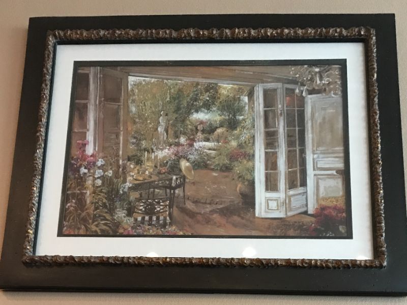 Photo 1 of ETHAN ALLEN FRAMED ARTWORK 55.5”x44”