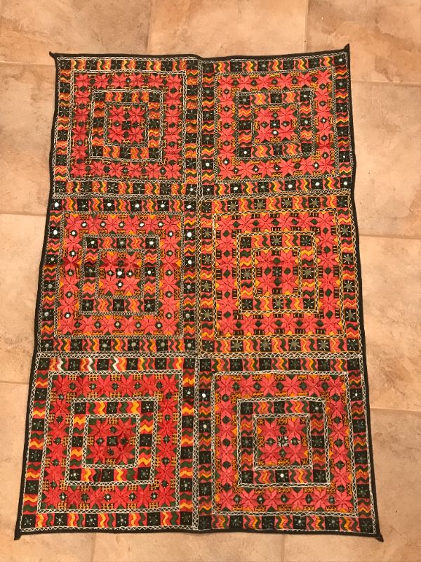 Photo 1 of HANDMADE AFRICAN TAPESTRY  3' X 5'