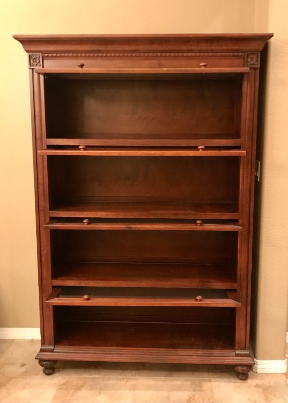 Photo 1 of ETHAN ALLEN BRITISH CLASSICS BARRISTER BOOKCASE