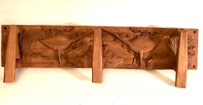 Photo 1 of DECROTIVE COAT RACK HAND CARVED